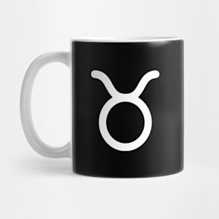 Taurus Zodiac Sign Only - Minimal DM Mug